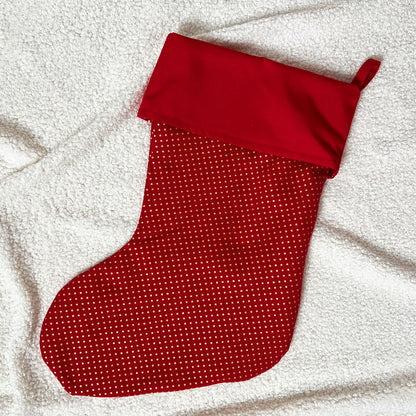 CHAUSSETTE DE NOËL PERSONNALISÉE